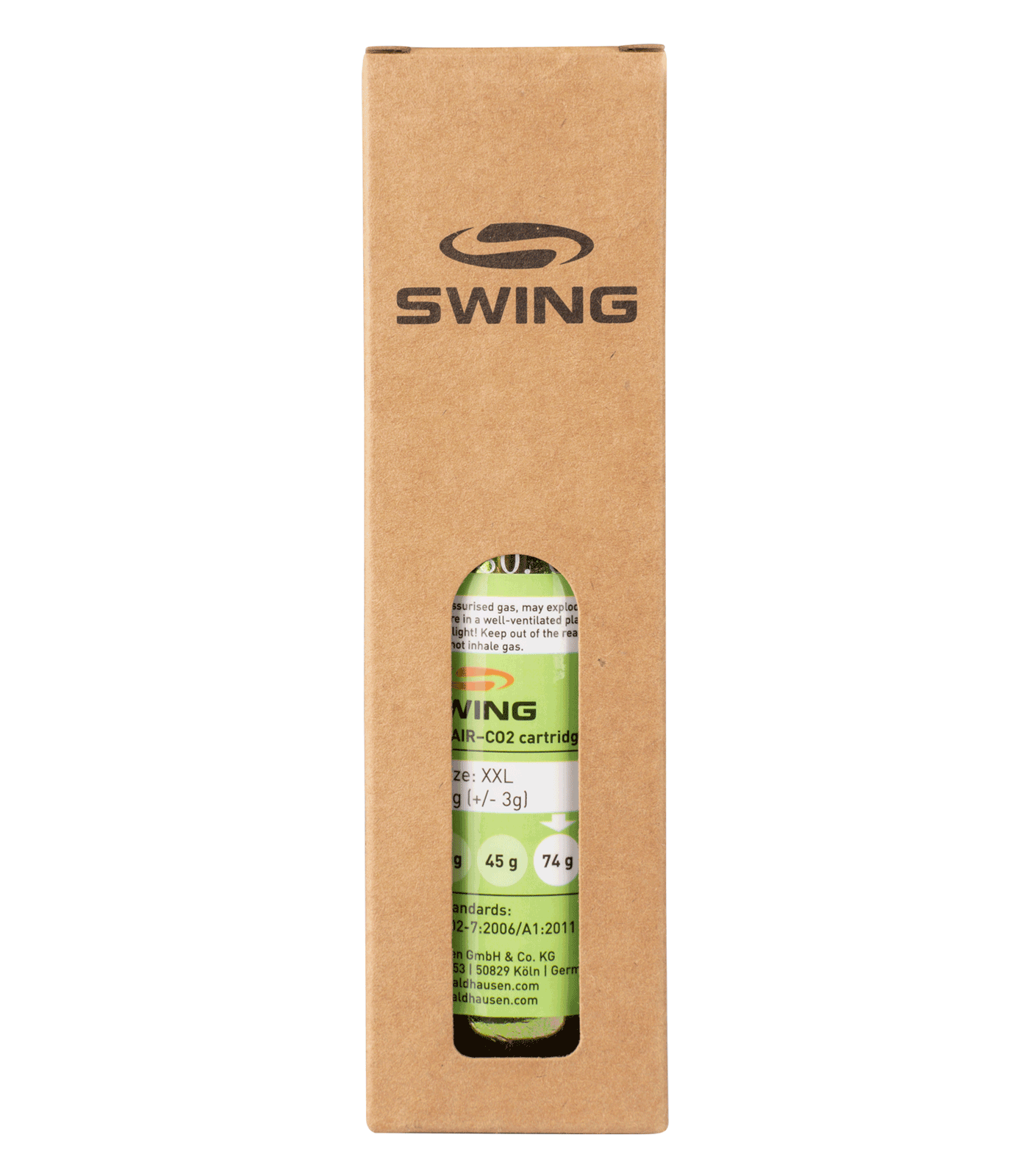 Swing Swing Ersatzkartusche CO2 für Airbag-Weste P25 AIR
