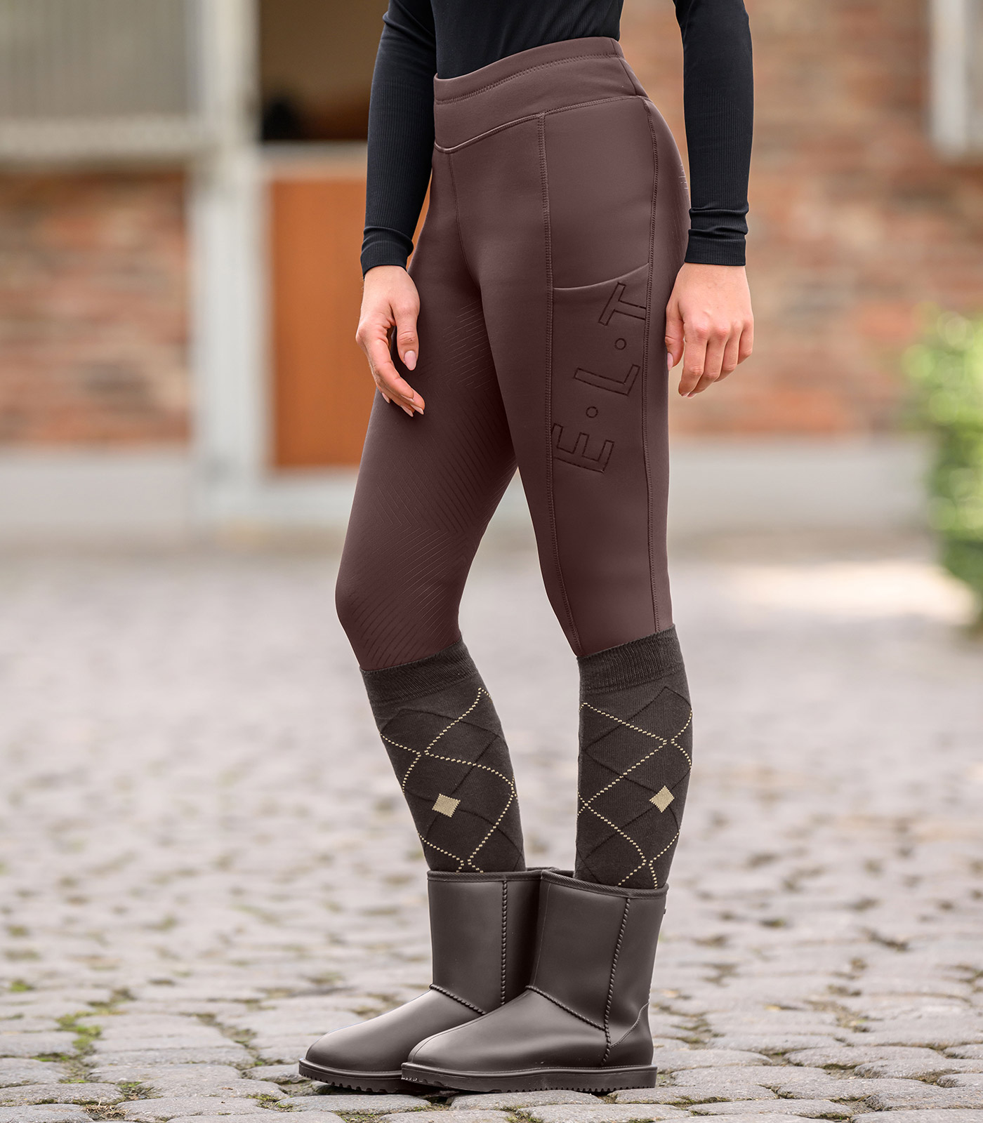 Waldhausen Waldhausen Thermo Teddy-Reitleggings Rica, Teens