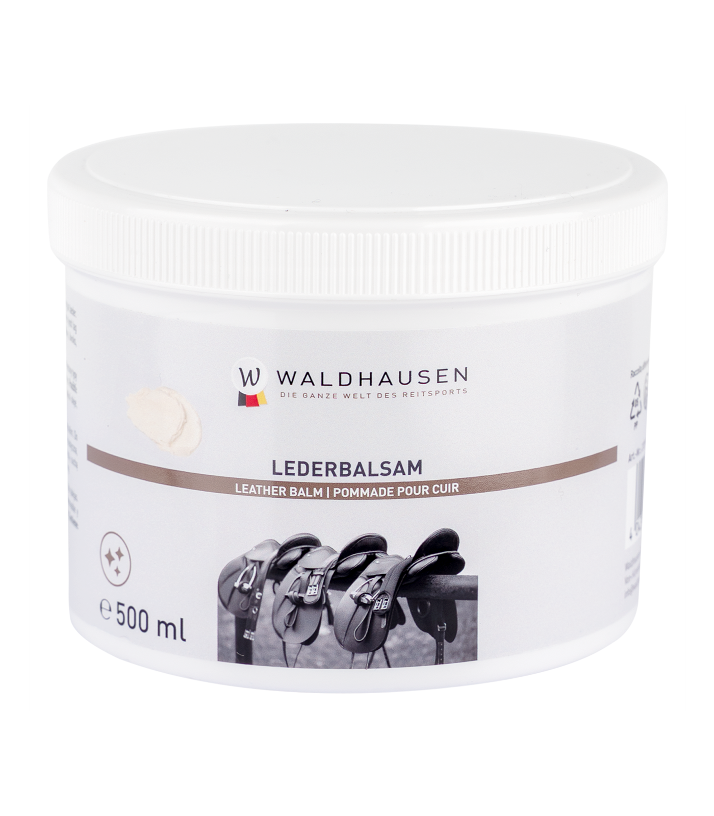 Waldhausen Lederbalsam mit Bienenwachs, 500 ml