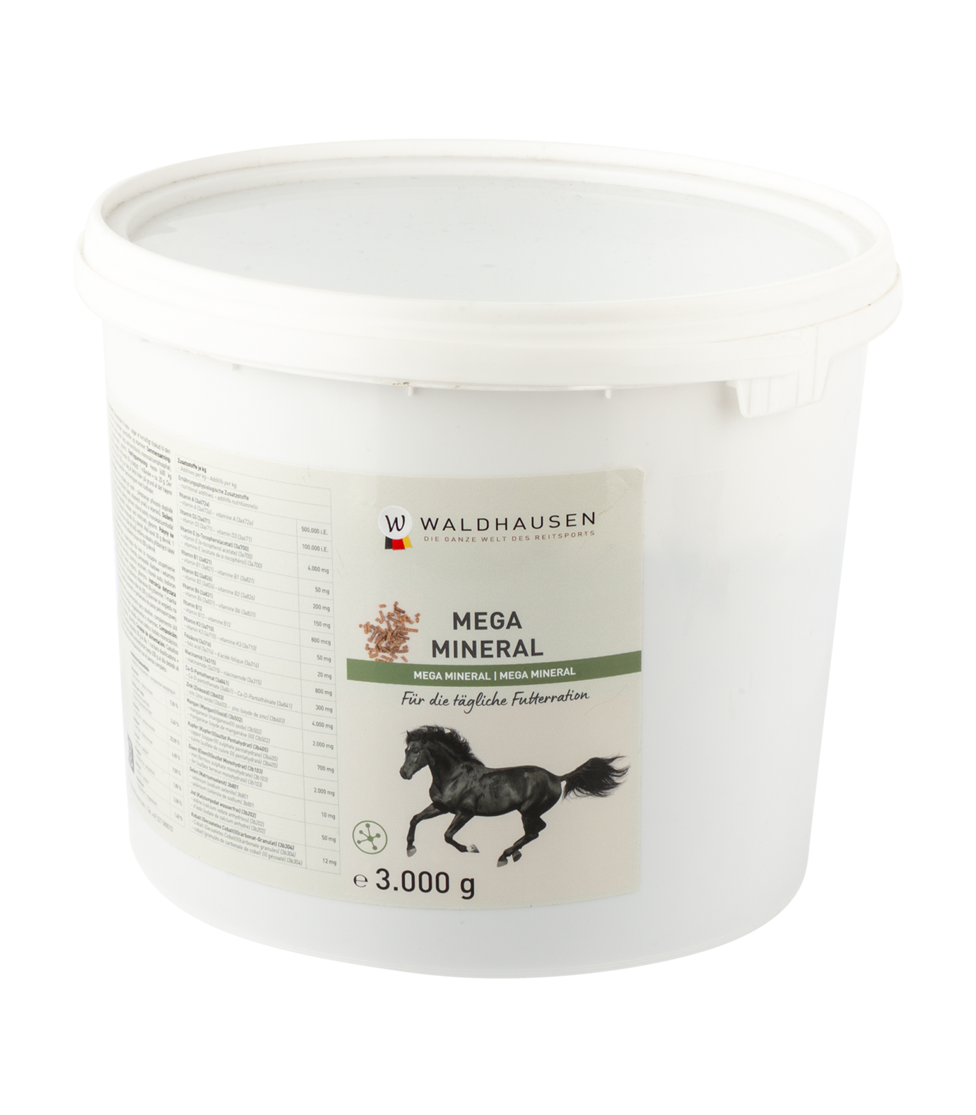 Waldhausen Mega Mineral - Für die tägliche Futterration, 3kg Waldhausen Mega Mineral - Für die tägliche Futterration, 3kg