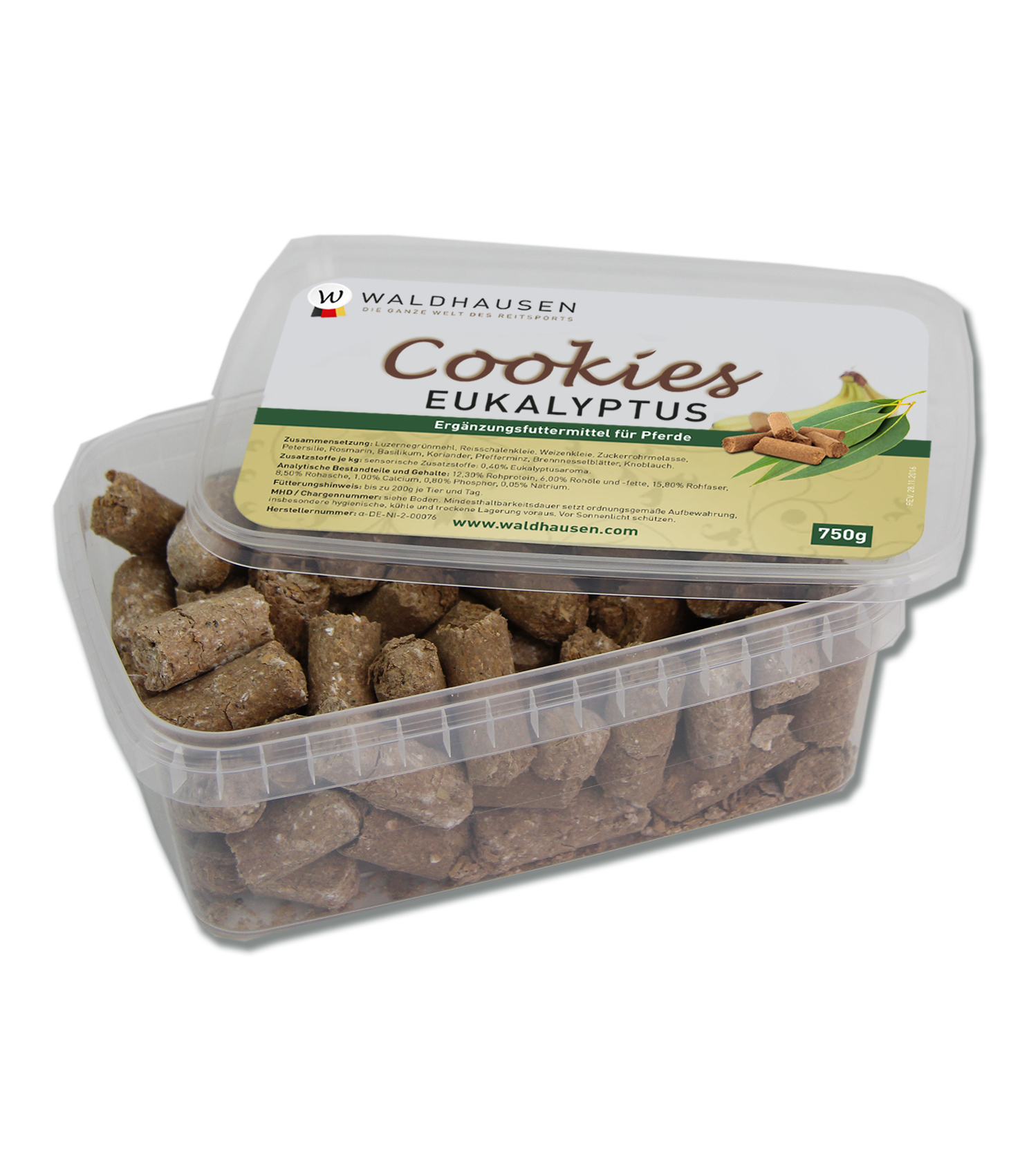 Waldhausen Cookies Eukalyptus, 750 g, Dose