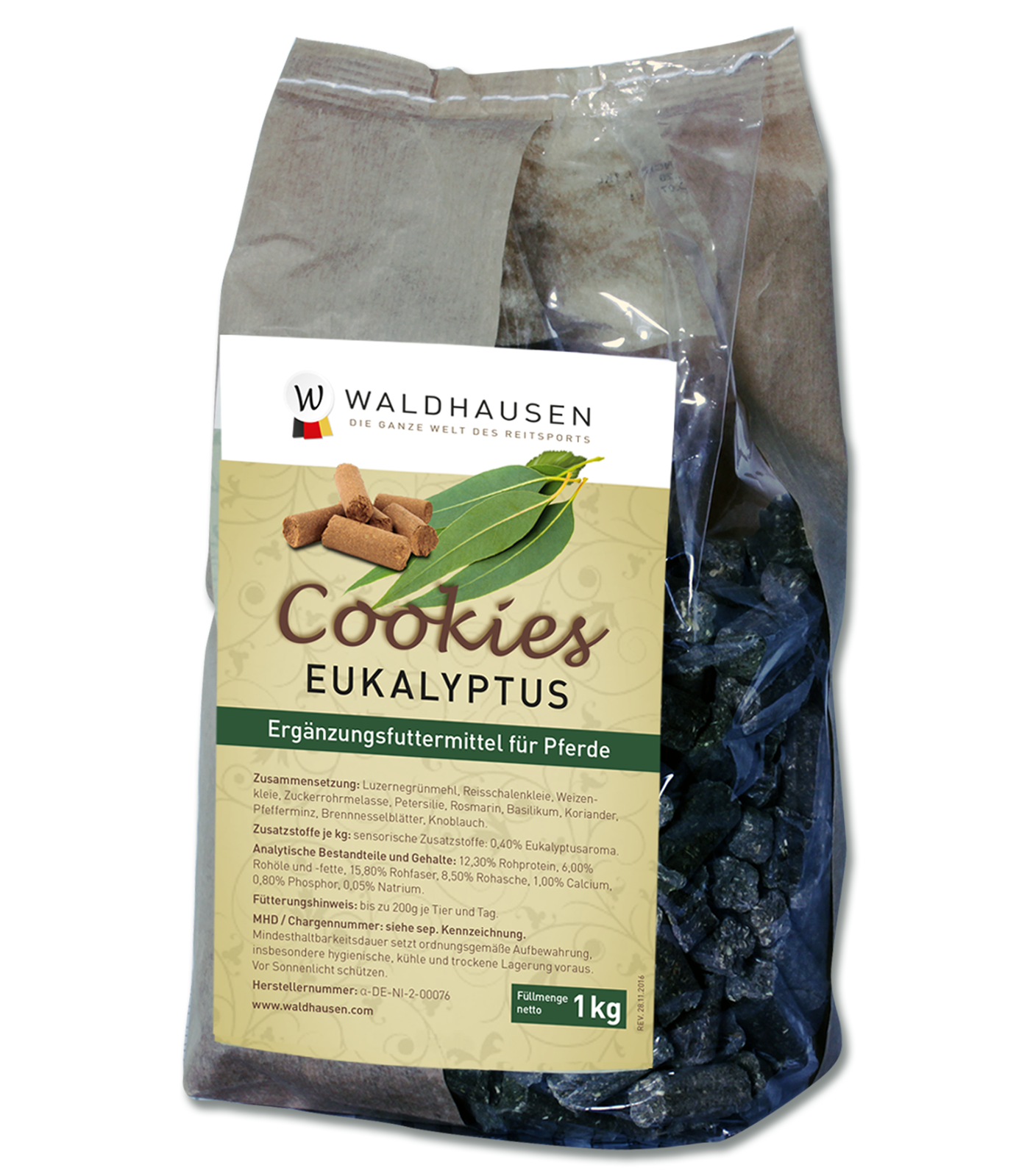 Waldhausen Cookies Eukalyptus, 1 Kg Tüte
