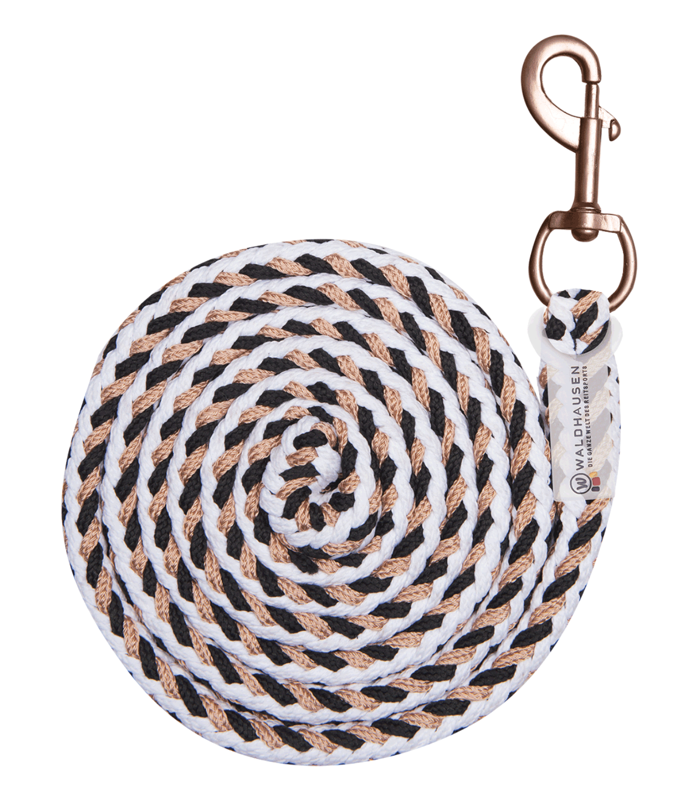Alternative view of Waldhausen Anbindestrick Shine - Karabinerhaken