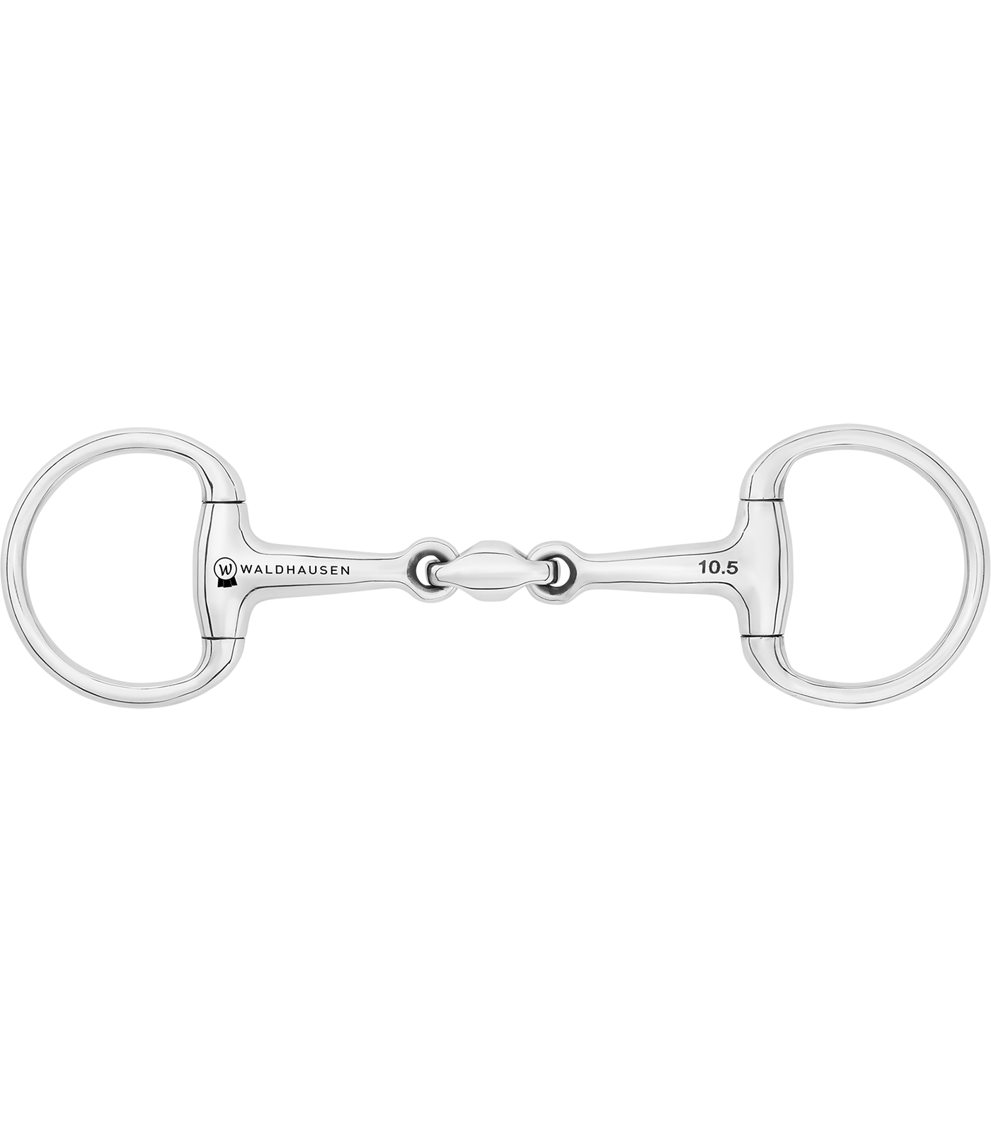 Waldhausen Pony Olivenkopfgebiss, doppelt gebrochen