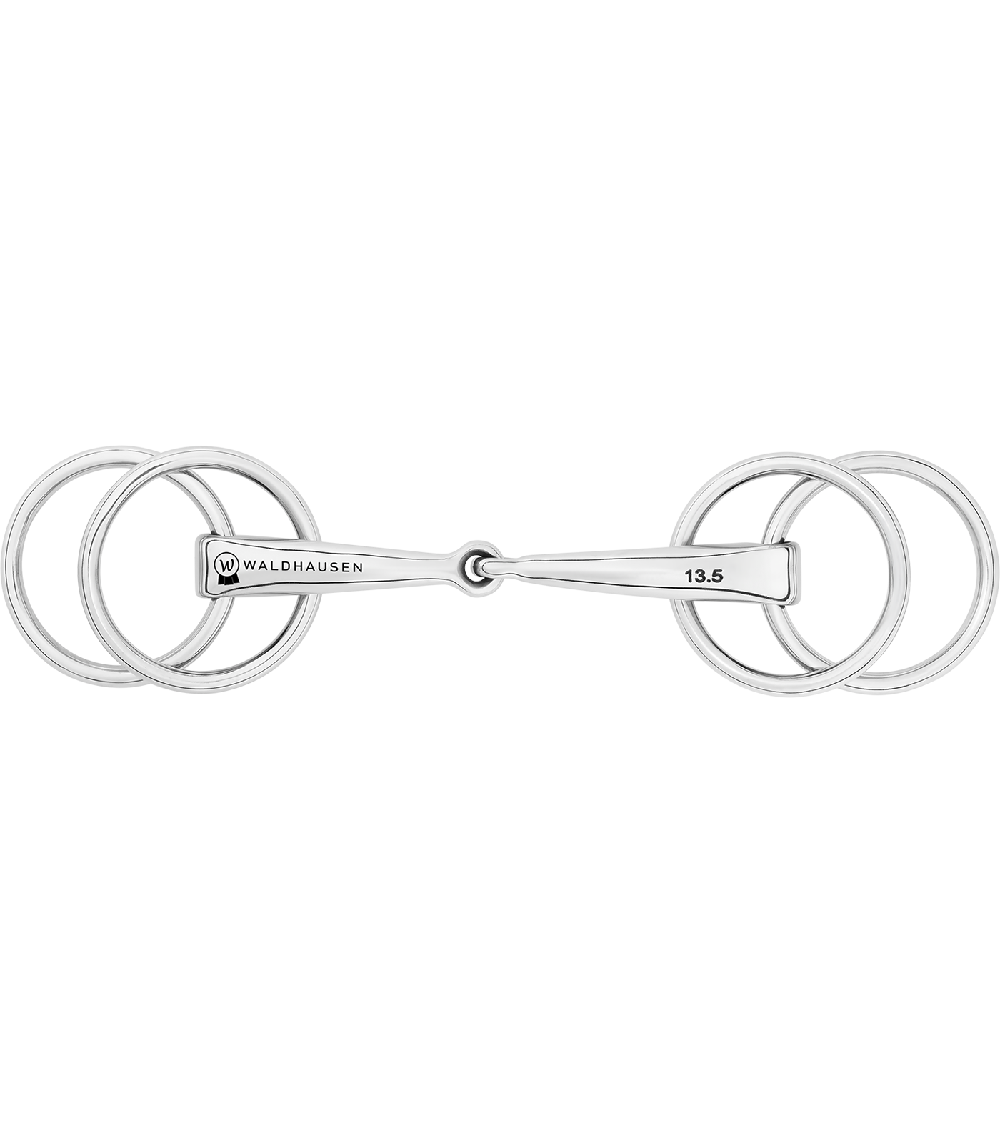 Waldhausen Waldhausen Fahrgebiss, Wassertrense mit 4 Ringen Waldhausen Waldhausen Fahrgebiss, Wassertrense mit 4 Ringen