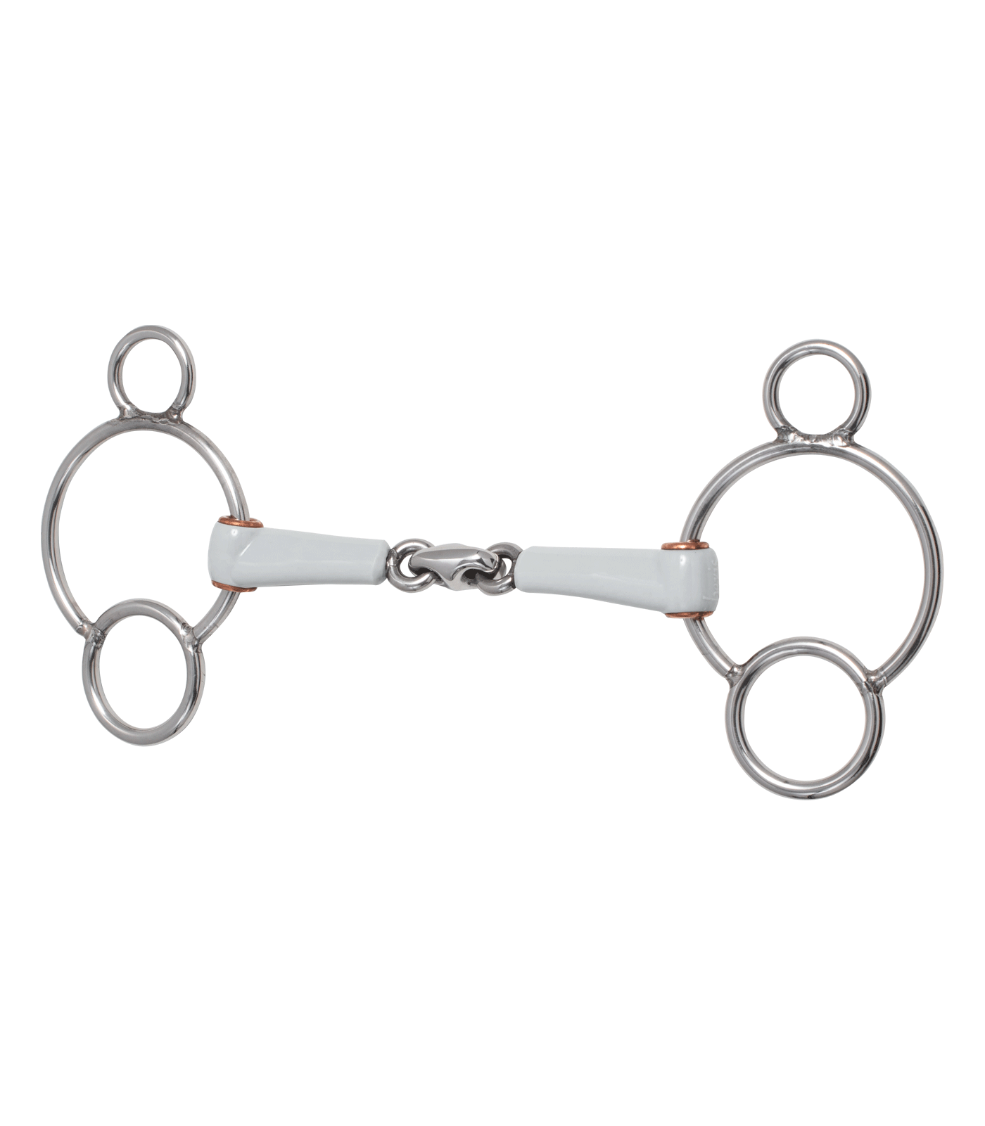 beris beris 3-Ring Gebiss, doppelt gebrochen