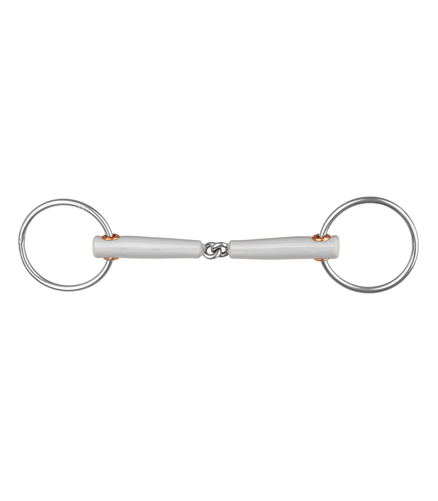 Waldhausen Waldhausen Unterlegtrense, Einfach gebrochen, Ring 6cm
