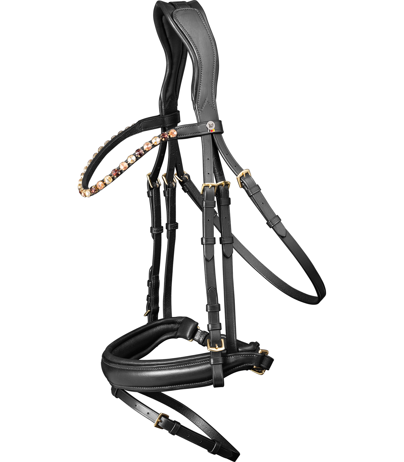 Waldhausen Waldhausen X-Line Trensenzaum Goldheart Waldhausen Waldhausen X-Line Trensenzaum Goldheart
