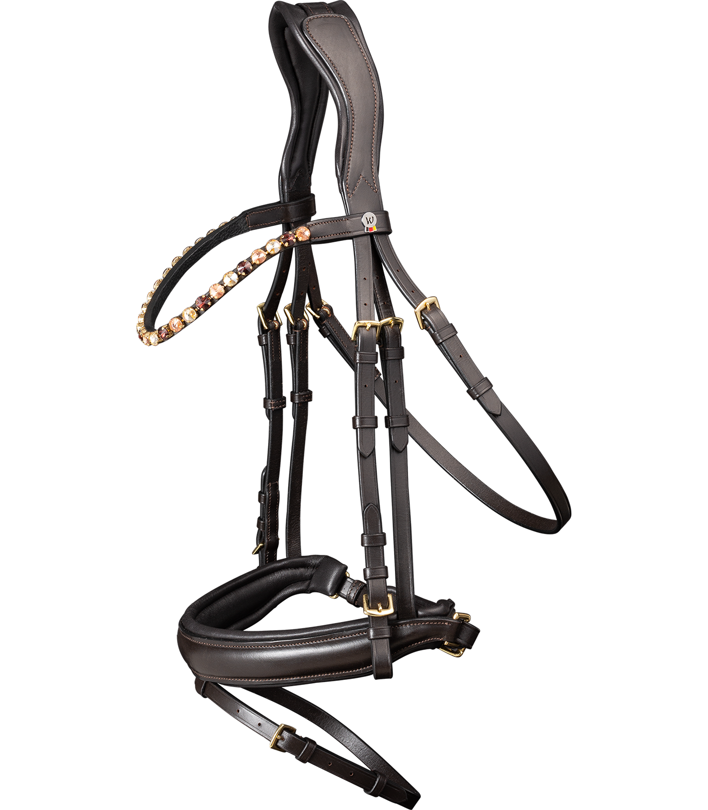 Waldhausen Waldhausen X-Line Trensenzaum Goldheart