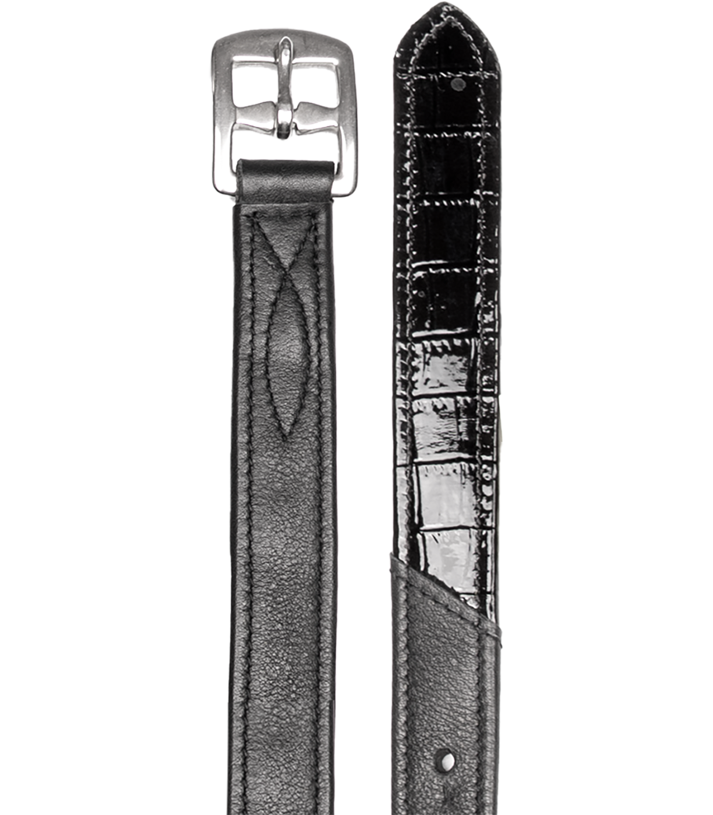 Waldhausen Waldhausen X-Line Steigbügelriemen Kroko