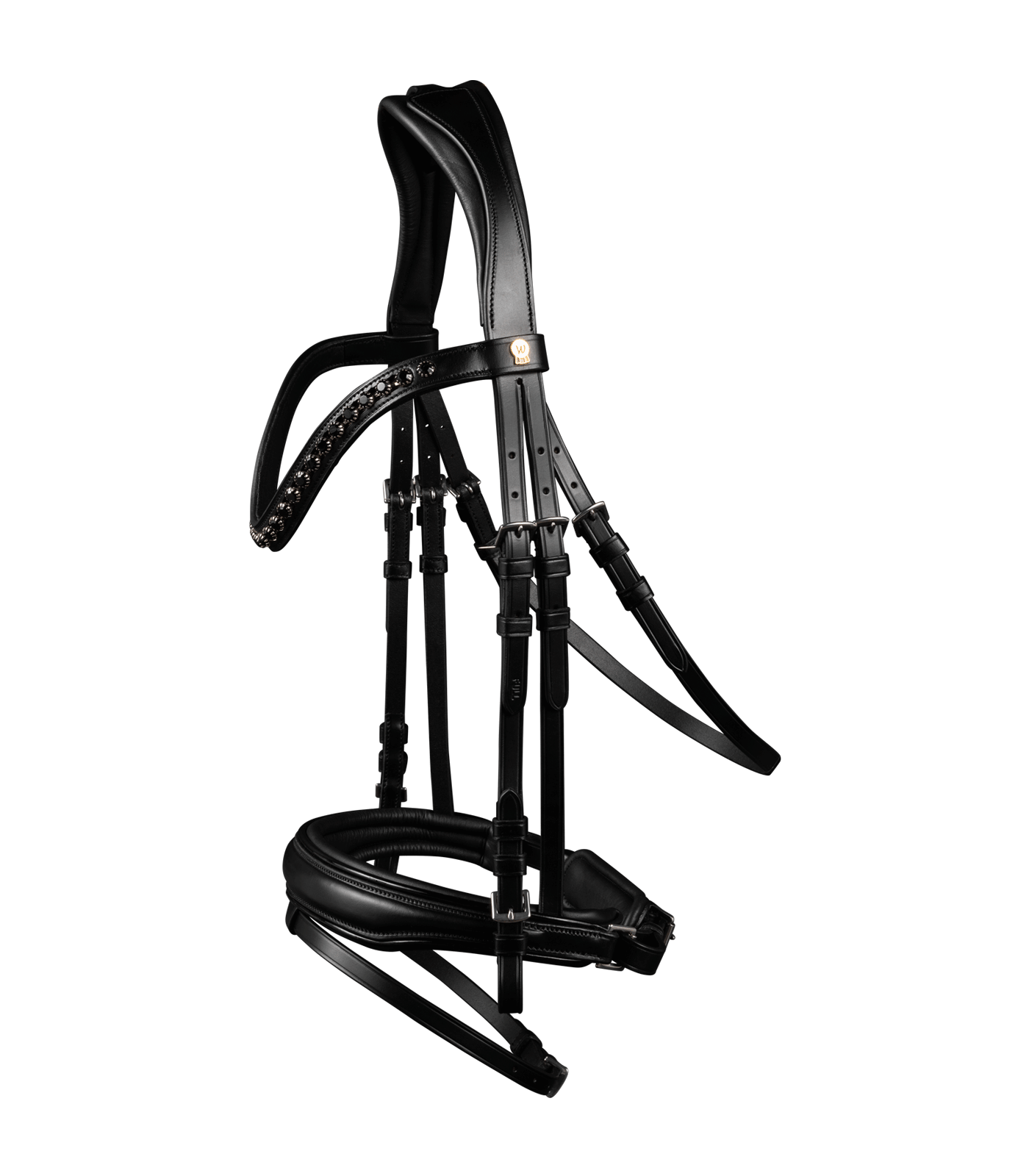 Waldhausen Waldhausen S-Line Lacktrensenzaum Blackshine Waldhausen Waldhausen S-Line Lacktrensenzaum Blackshine